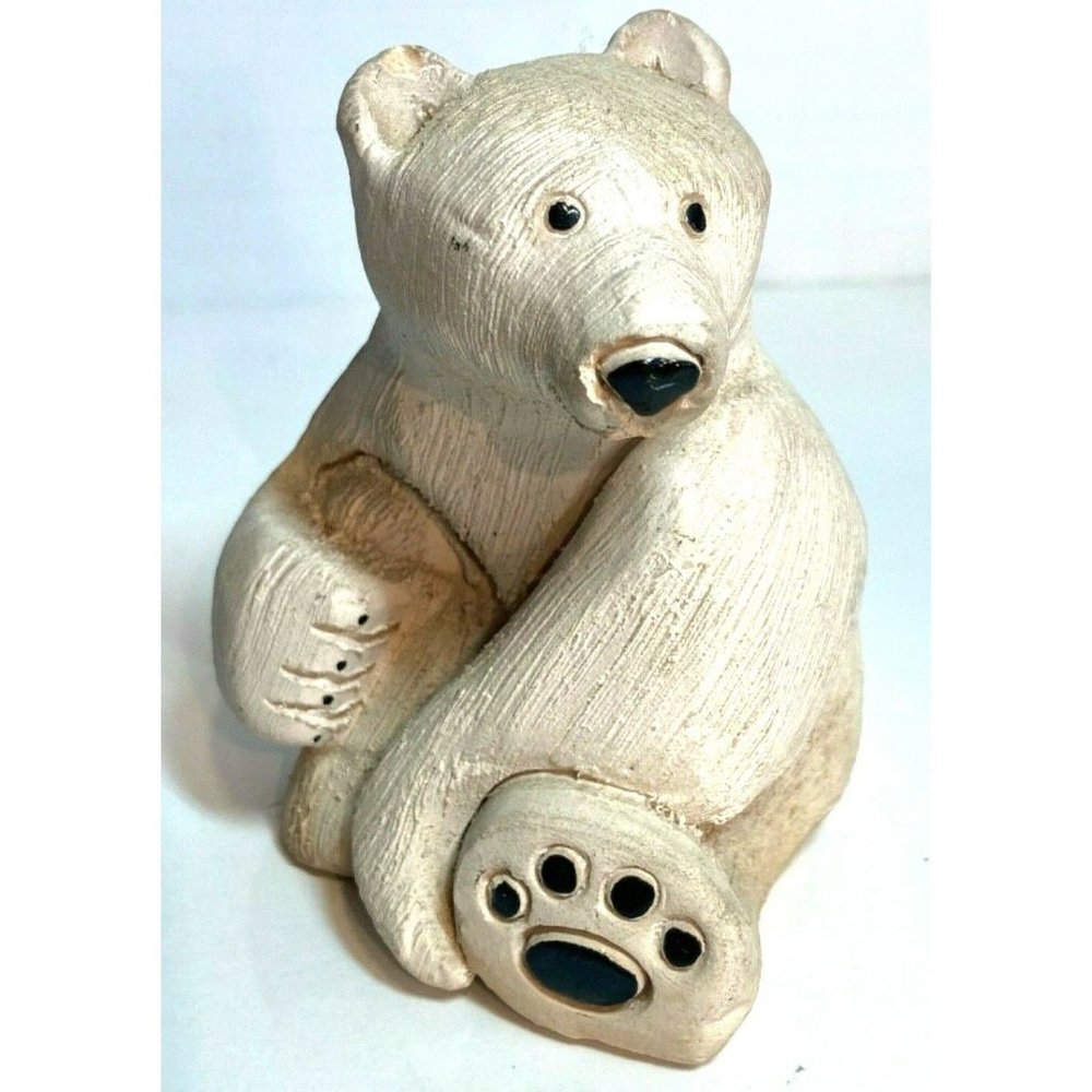 Artesania Rinconada Polar Bear White Retired Uruguay